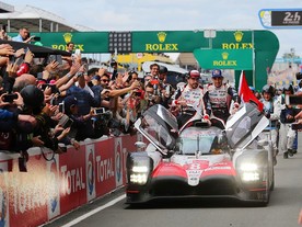Oslavy vítězství v Le Mans 2018