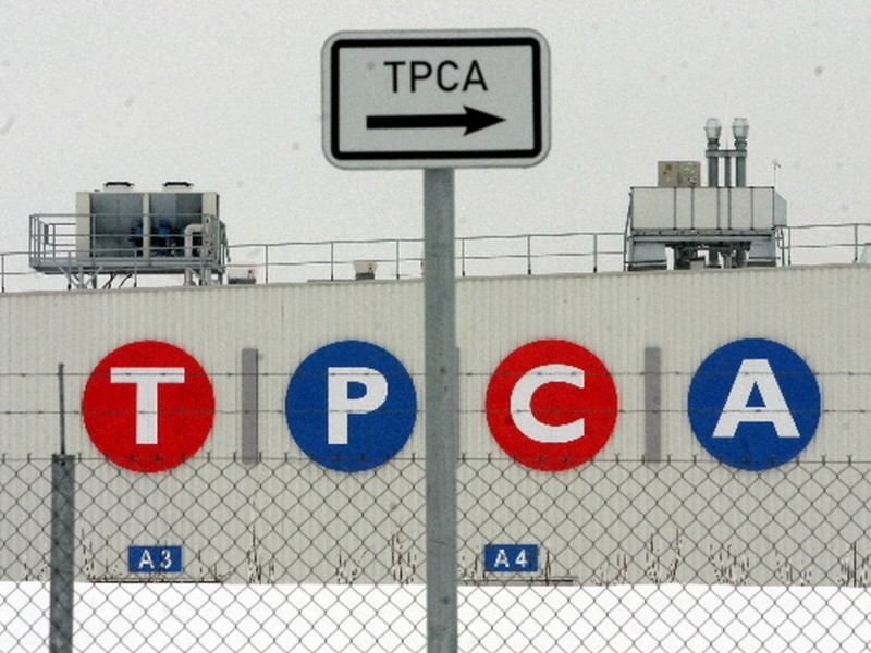 TPCA - v roce 2009 rostly tržby i mzdy