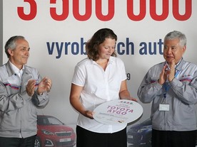 Předání vozu Toyota Aygo
