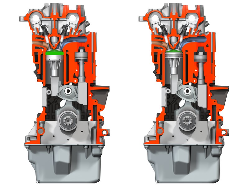 MCE-5 - spalovací motor s proměnlivou kompresí