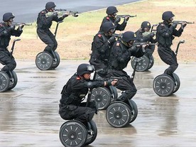 Postrach ulic měst Segway