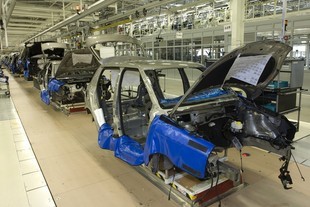 Výroba vozů Škoda v ruské Kaluze