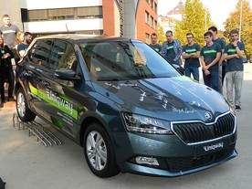 Škoda Fabia Style pro studentský carsharing Uniqway