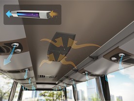 Valeo UV Purifier v autobusu