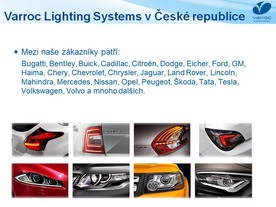 Varroc Lighting Systems v ČR