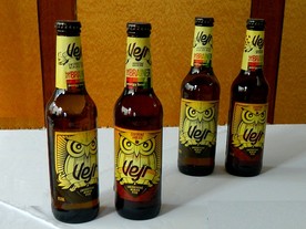 Nealkoholické energetické pivo Vejr BRAINER 