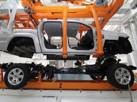 Výroba Volkswagenu Amarok v Hannoveru