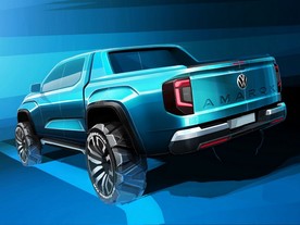 Volkswagen Amarok III design skizza