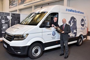 Crafter2Craftsmen - německý šéf VWNF Carsten Sass a řidič projektu Matthias Göttenauer 