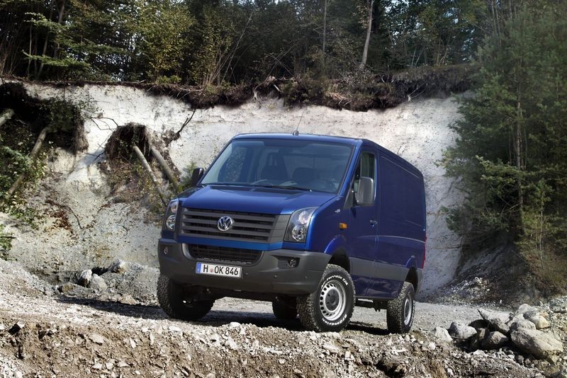Volkswagen Crafter 4Motion na českém trhu