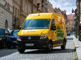 Volkswagen e-Crafter ve službách DHL Express