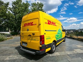 Volkswagen e-Crafter ve službách DHL Express
