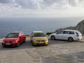 Volkswagen Golf VII MY 2017 - tři verze karoserií