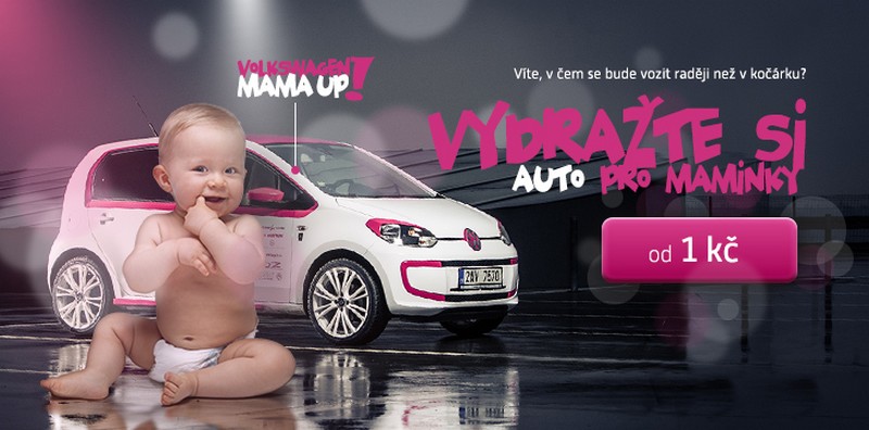 Volkswagen draží na Aukru mama up!