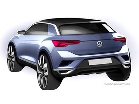Volkswagen T-Roc - ohavná skica