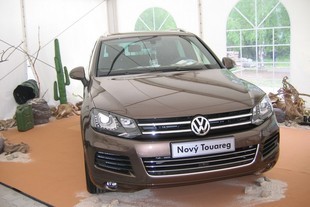 Volkswagen Touareg se představil v Motorlandu v Bělé pod Bezdězem