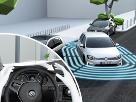 Volkswagen CES 2015: e-Golf Trained Parking