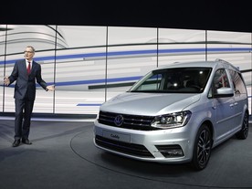 Volkswagen Caddy představil šéf Volkswagen Nutzfahrzeuge Eckhard Scholz