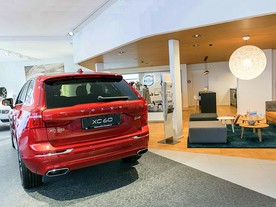 Showroom Volvo společnosti TUkas Auto-Staiger 