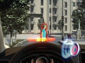 Volvo V40 - výstražný systém