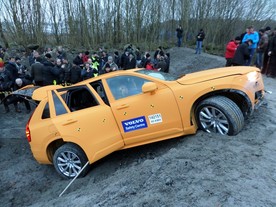 Volvo XC90 po crash testu