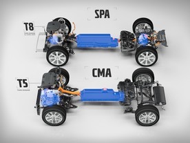 Volvo Twin Engine v platformách SPA a CME