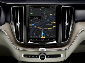 Volvo XC60 MY2022 infotainment system