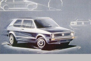 Skica Volkswagenu Golf