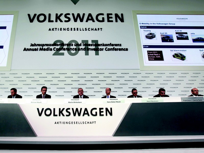 Volkswagen bilancoval rekordní rok