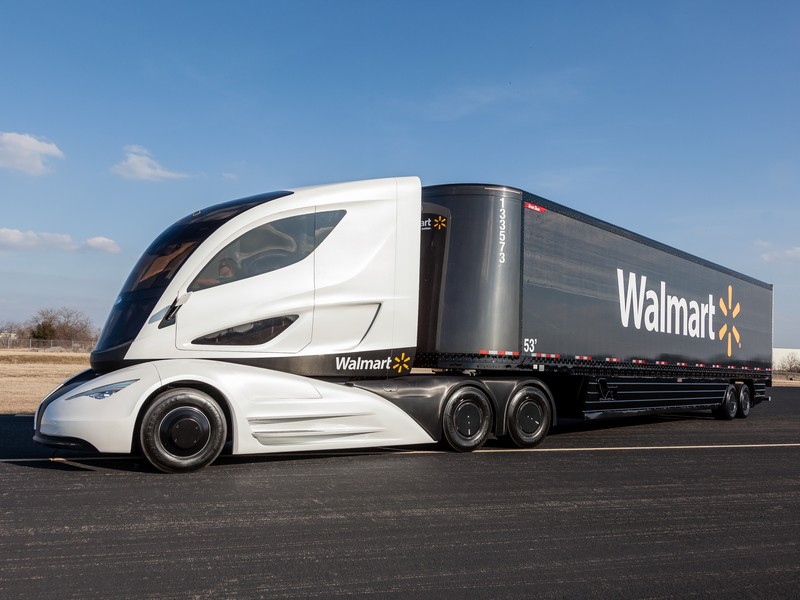 Walmart vytvořil futuristický kamion