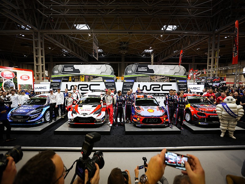 Týmy WRC se představily