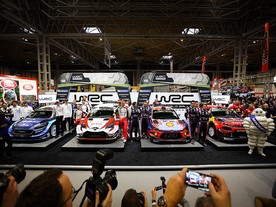 Prezentace WRC při Autosport International v Birminghamu 