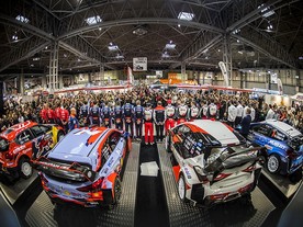 Prezentace WRC při Autosport International v Birminghamu 