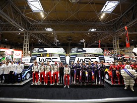 Prezentace WRC při Autosport International v Birminghamu 
