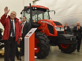 Prezident Zeman v Zetor Tractors a. s.